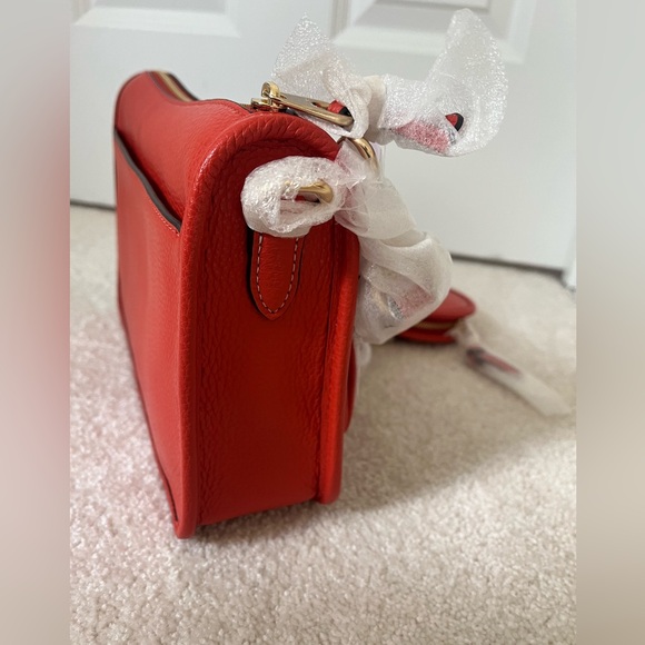 NWT Coach Pennie Crossbody Bag with Coin Case in Mango color - Picture 8 of 9